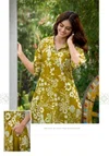 Flower Velly Vol 2 By Vaniska Aline Cut Kurti With Bottom Wholesale Suppliers In Mumbai